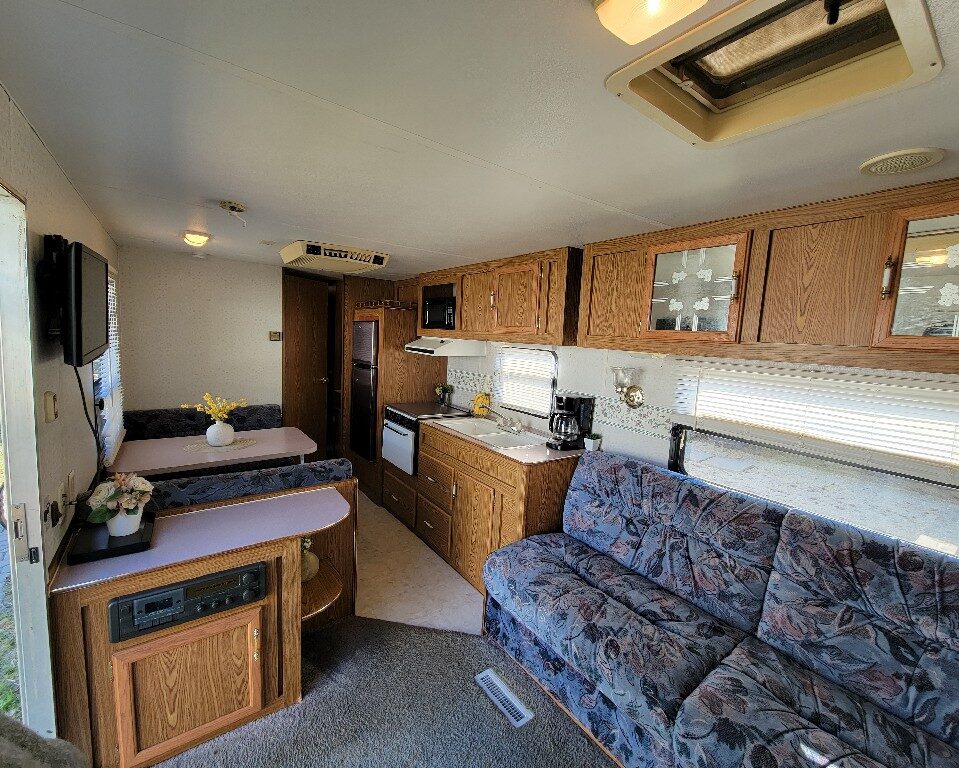 living area in rental unit