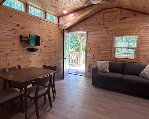 RC 4 Cabin at Mountain Creek Campground in PA