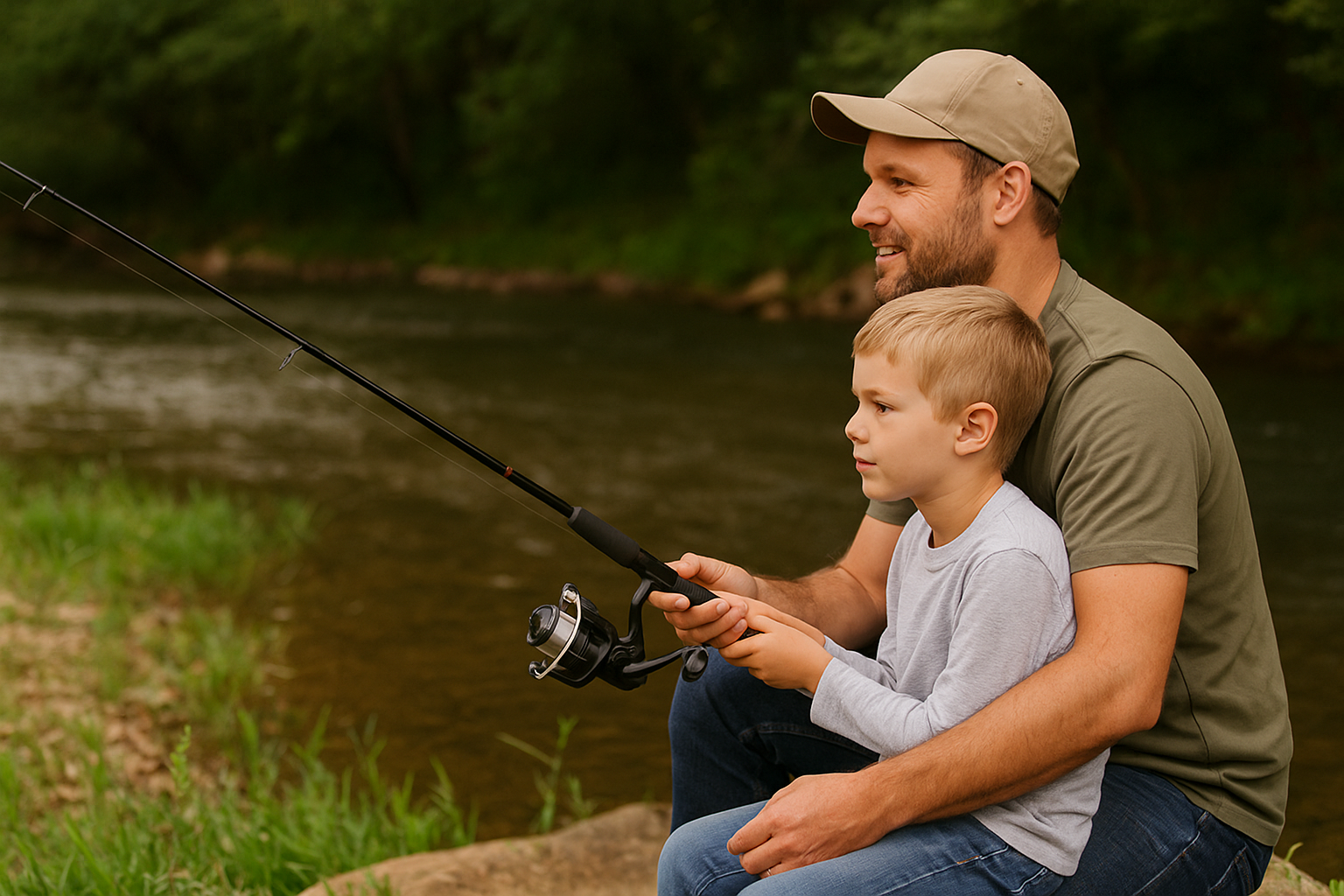 fishing at Mountain Creek Campground fishing at Mountain Creek Campground